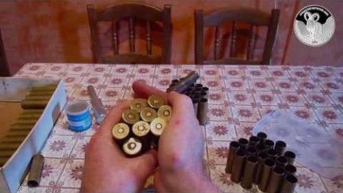 Декапсуляция и капсуляция латунных гильз с прибором УПС-5
