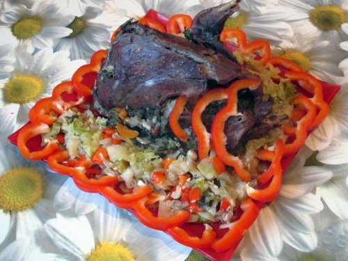 Косач с крапивной начинкой (весенний)