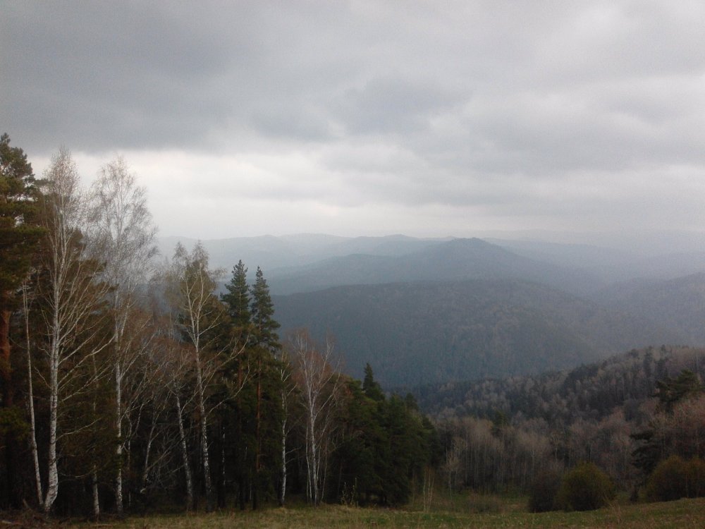 В горах Алтая!