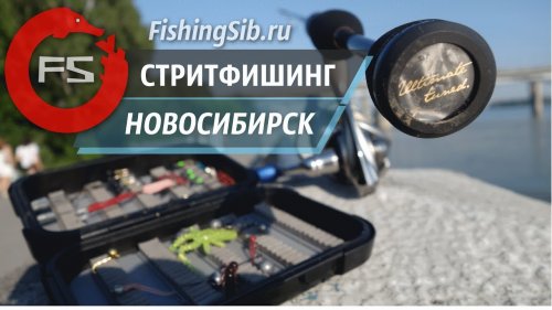 Жор окуня на набережной Оби (Новосибирск)