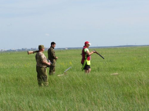На позиции