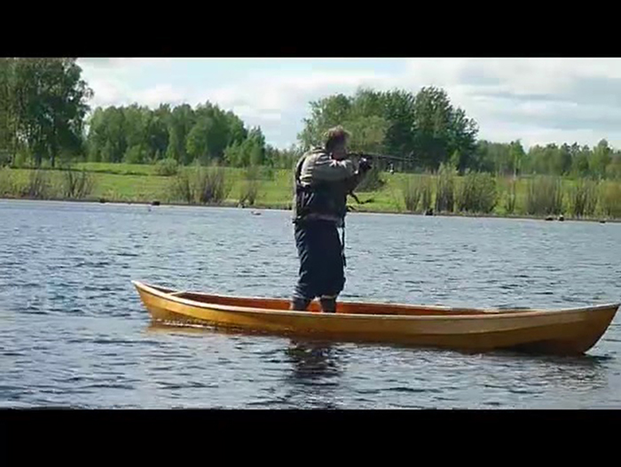Стрельба с обласа