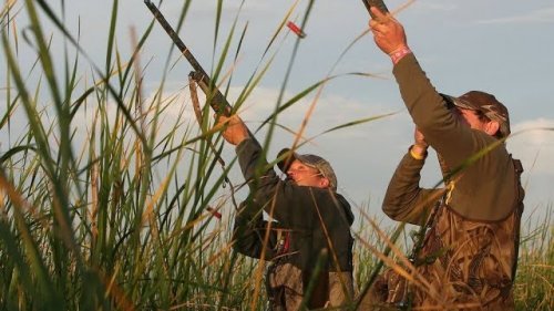 Упреждение при стрельбе по утке влет