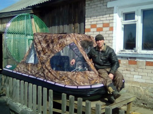 Аэролодка для рыбака и охотника