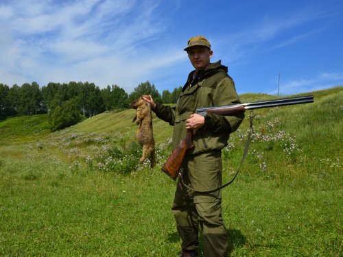 Добыл сурка!
