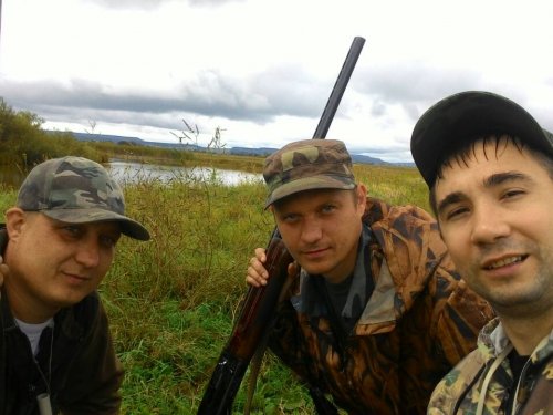 С друганами на открытие.