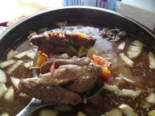 Шулюм на даче.