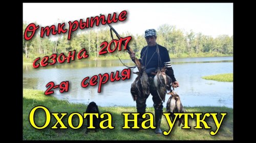 Открытие осеннего сезона по водоплавающей дичи 2-я серия