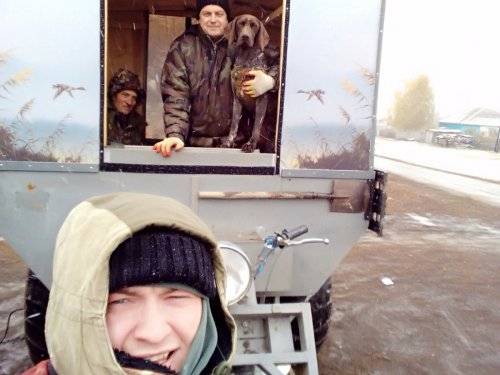 Перед выездом в пойму