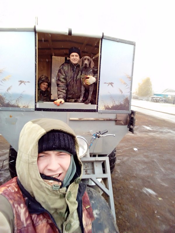 Перед выездом в пойму
