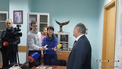 Распределение разрешений на добычу копытных в НСО, 2017 год