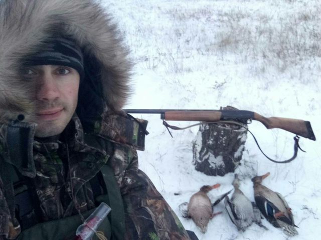 Снег и утки)