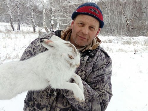 Сегодняшний белячок.