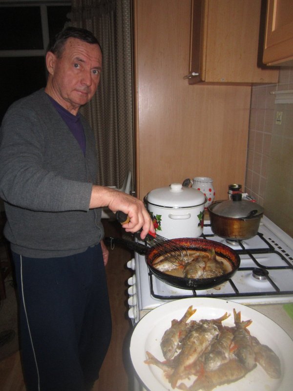 Не рыбак...