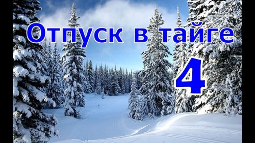Отпуск в тайге 4