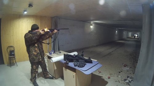 Стреляем пулей на 35, 50 и 100м из МР 155