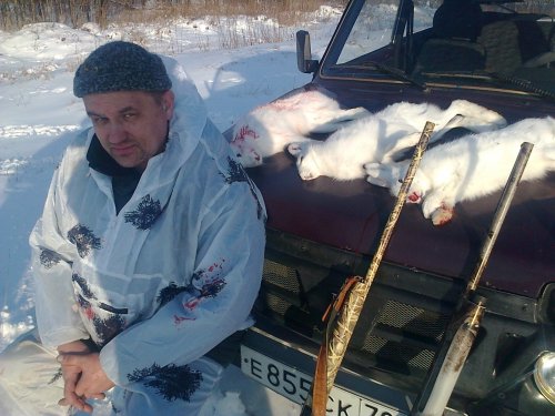 Троих загнали