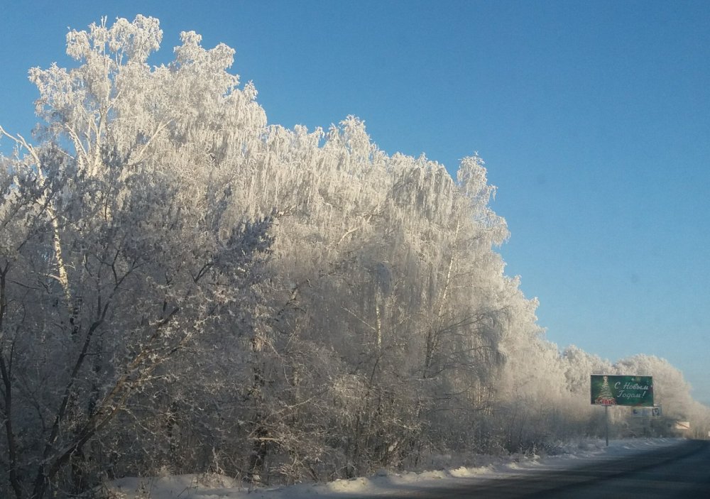 В серебре