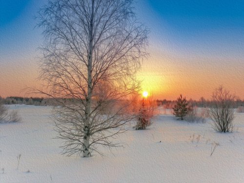утро дивное