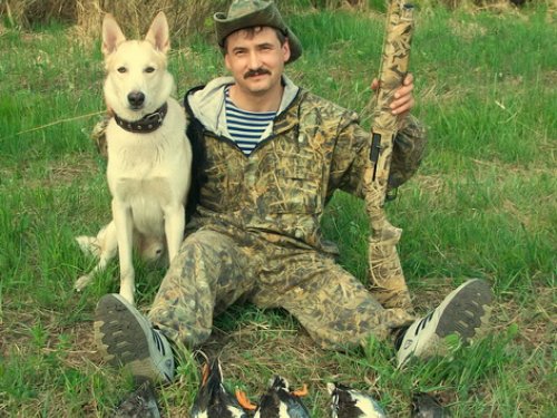 Наша первая общая добыча !