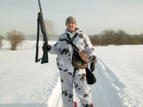Сибирскому охотнику в -30 ЖАРКО!!!!!!!