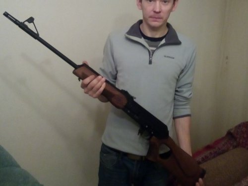 Я с пулеметом))
