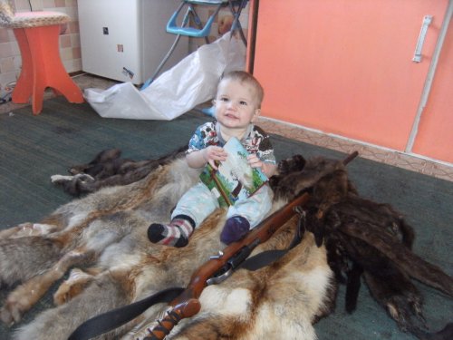 Будущий охотник))