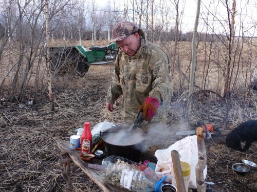 Уха с угольком