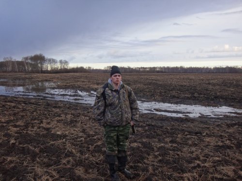 когда утром выставили чучела))