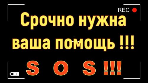 Срочно нужна ваша помощь !!! S  O  S !!!