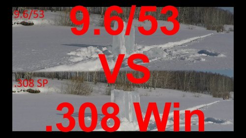 ВПО-221 9,6/53 против .308 Win