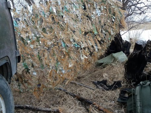 Засидка трансформер и маскировка