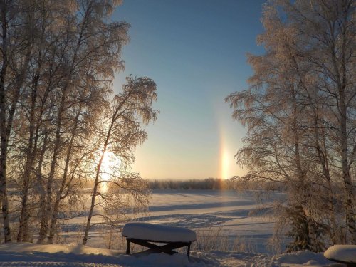 солнечное отражение