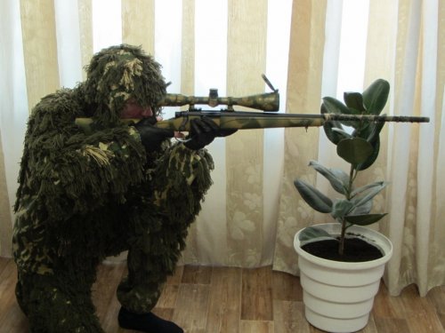 Главное слиться с природой!