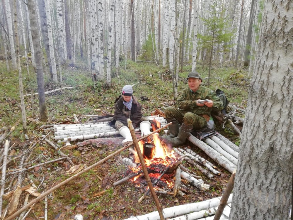 Первая в жизни ночёвка на току.