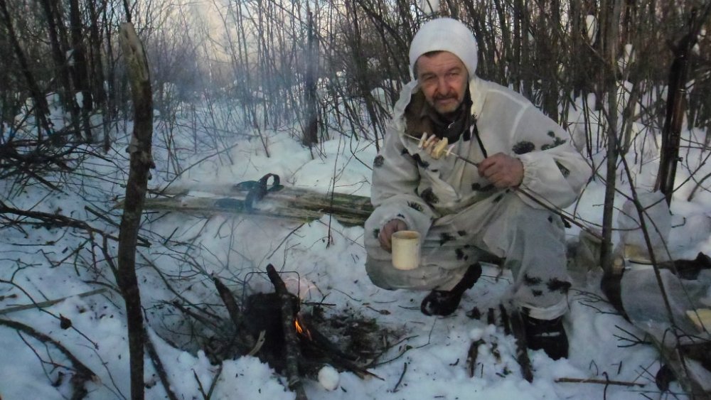 Зима,Муромцево(Омская область).