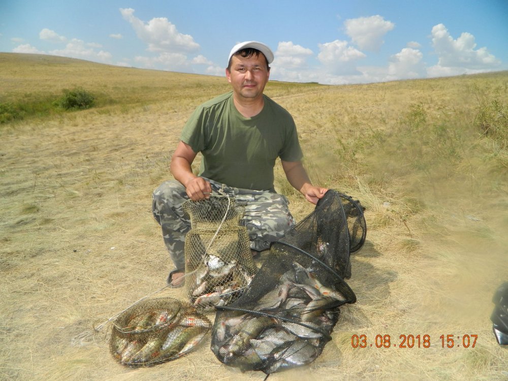 Удачная рыбалка.