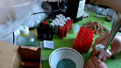 Обещанный рецепт убойного патрона 12 калибра на Вектане А!