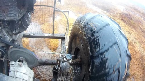 Каракат по болоту