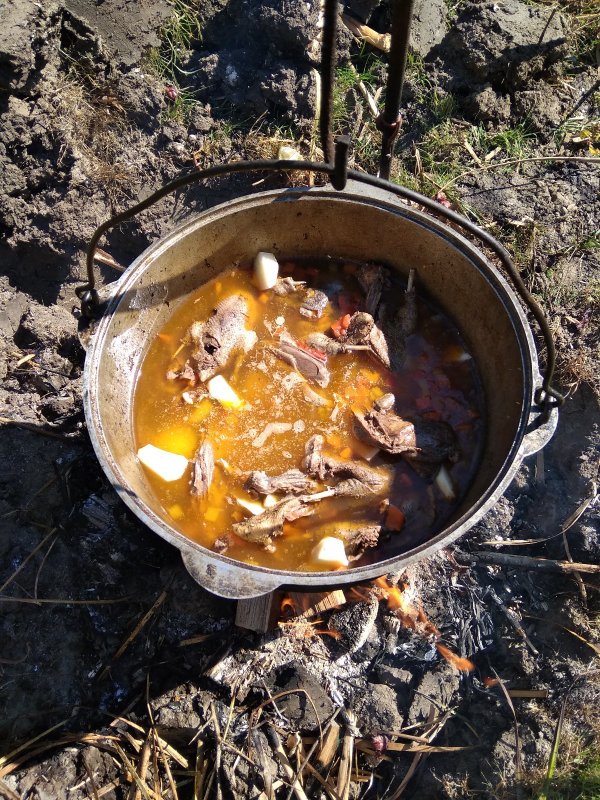 Прошу к столу! Готова