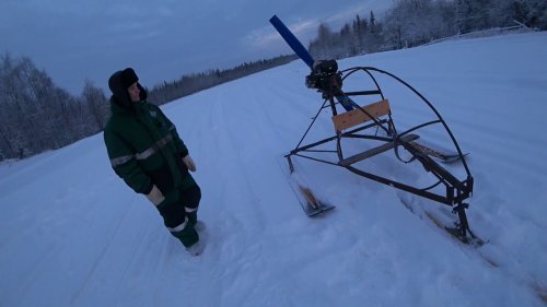АЭРОСАНИ ПИЖМА! ИСПЫТАНИЕ ПОКАТУШКИ В ДВОЁМ