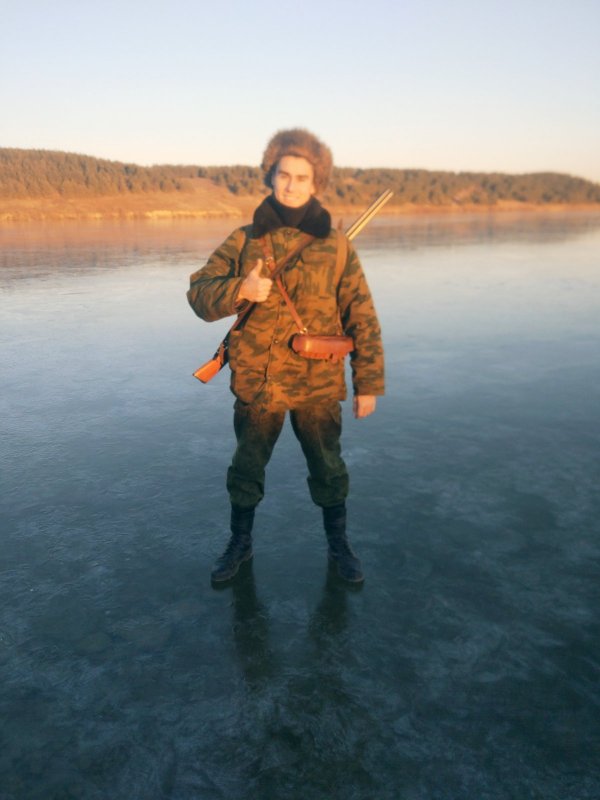 У каждого охотника есть любимое место!