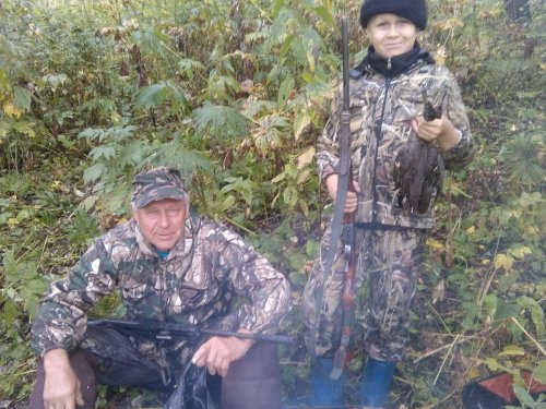 День второй: и утей добыл и грибов набрали