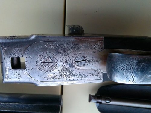 Старинное ружье.