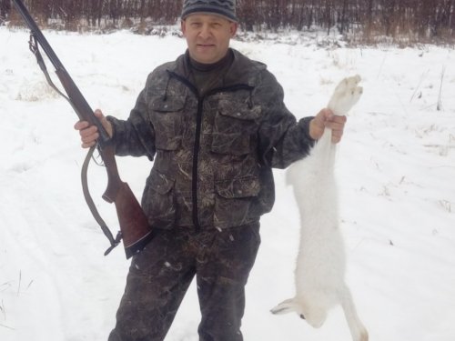 Второй зайчик!