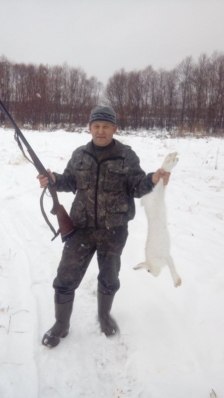Второй зайчик!