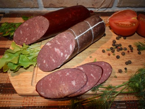 Сервелат из лося