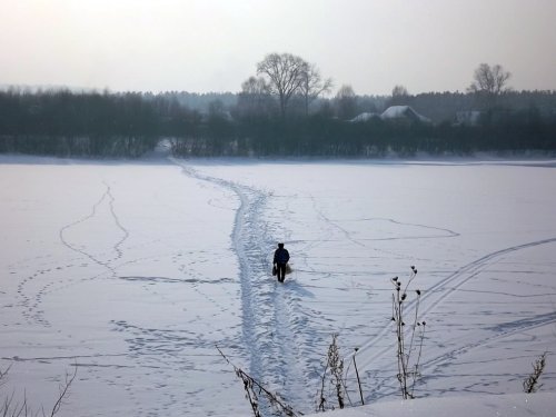 Зима.
