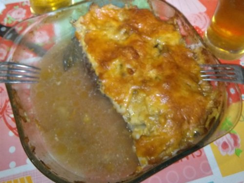 Мясо барсука по французски