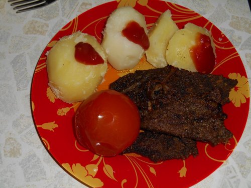 Печёночные «стейки»
